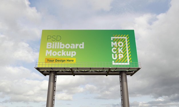 Billboard mockup template