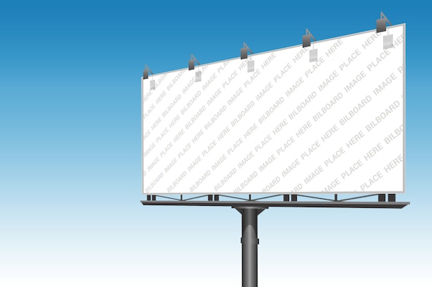 Billboard mockup template