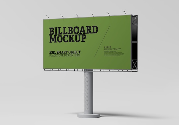 Billboard mockup template