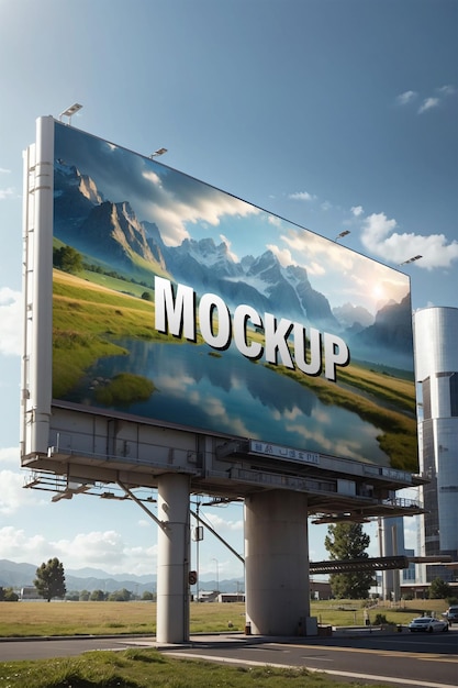 Mockup billboard