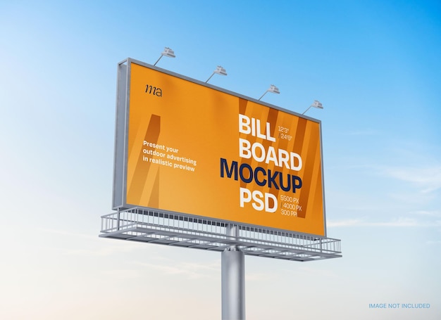 PSD mockup billboard