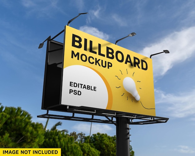 PSD billboard mockup