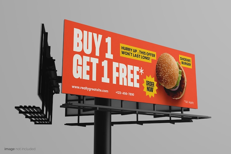 PSD billboard mockup