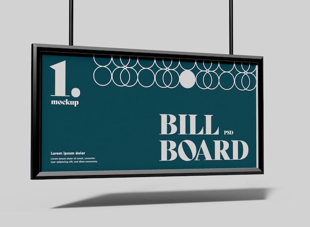 PSD billboard mockup