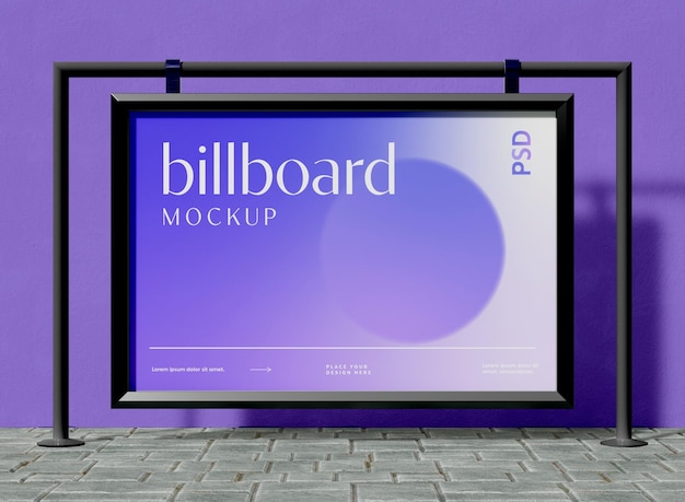 Mockup billboard