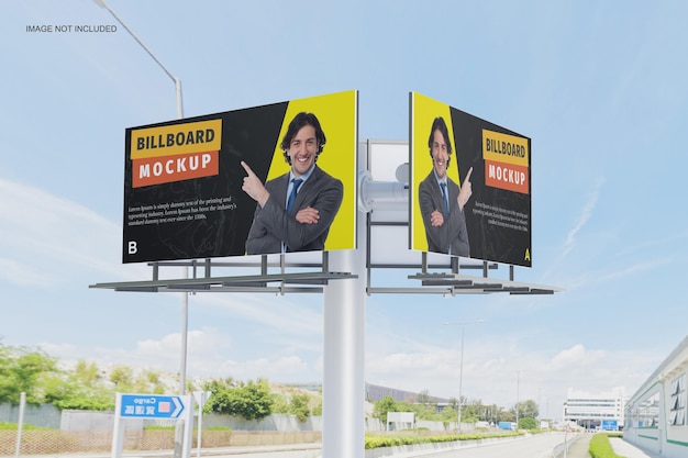 PSD billboard mockups