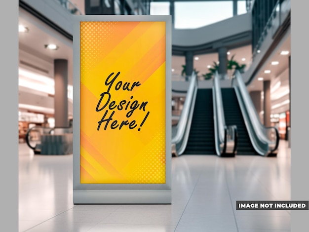 billboard shopping mall