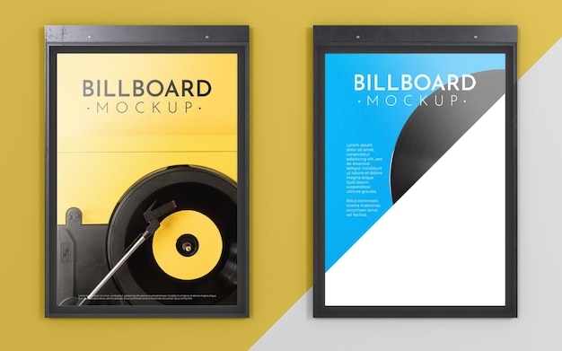 Billboard studio mock up