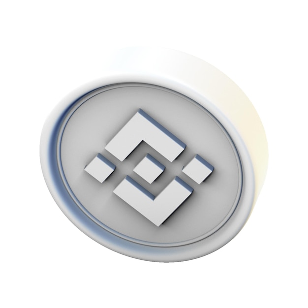 Binance Coin Futuristic Kryptowaluta Kolekcja aktywów cyfrowych Blockchain Bitcoin i Financ