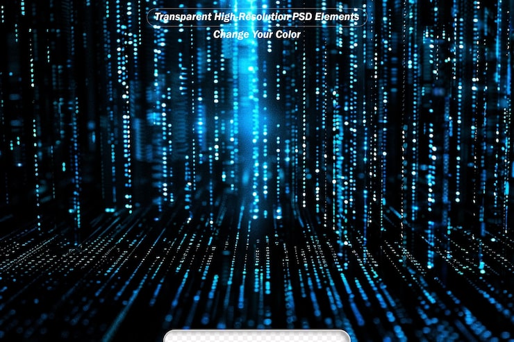 PSD 二進制代碼背景動作二進制數據 破解電腦數據技術