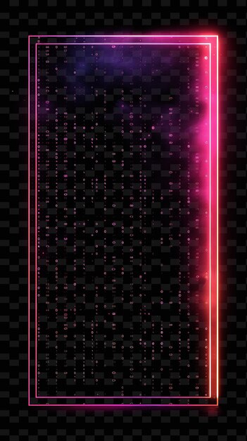 Binary Code Signboard With a Rectangular Board Tech Inspired Y2K Shape Creative Signboard Decor