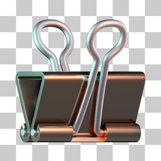 PSD bindclip 3d-pictogram