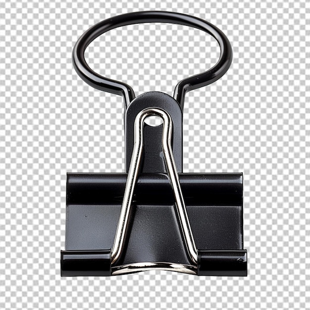 PSD binder clip isolated on transparent background png available