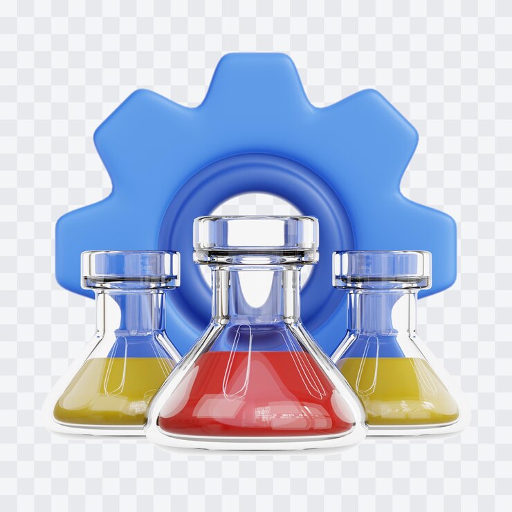 PSD bioengineering 3d illustration