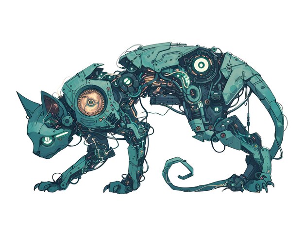 Biomechanic cat cutout