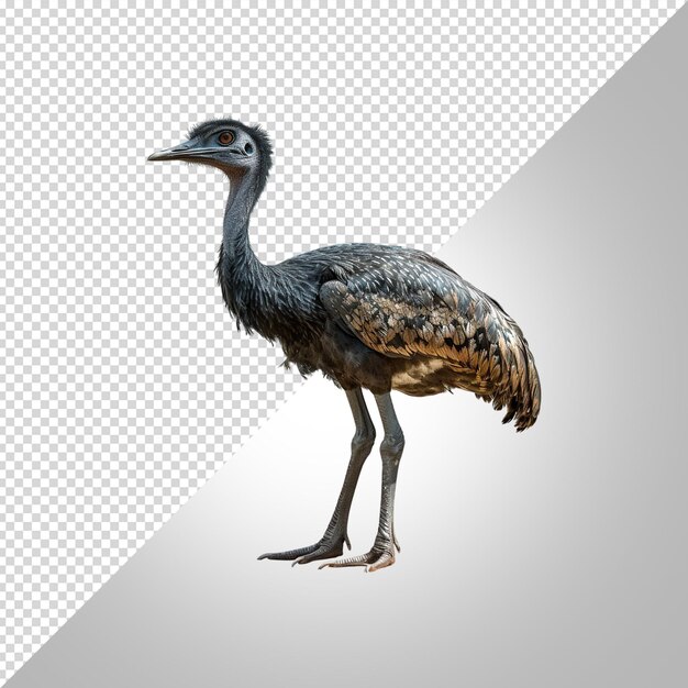 黒い頭と白い背景を持つ鳥