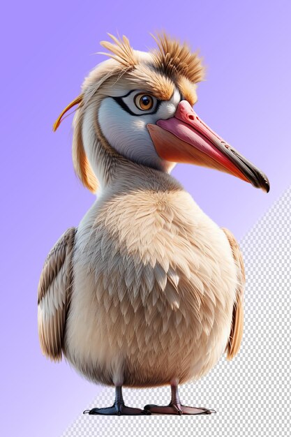 PSD a bird with a long beak and a long beak