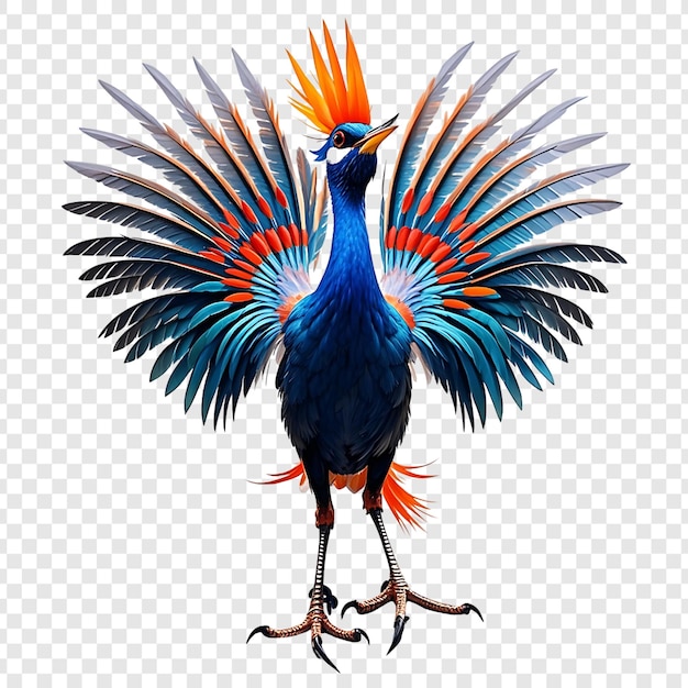 A birdofparadise from Australia known for its mesmerizing courtship display