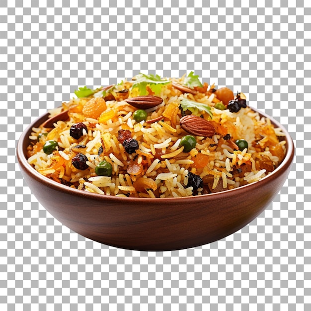 PSD biriyani on transparent background