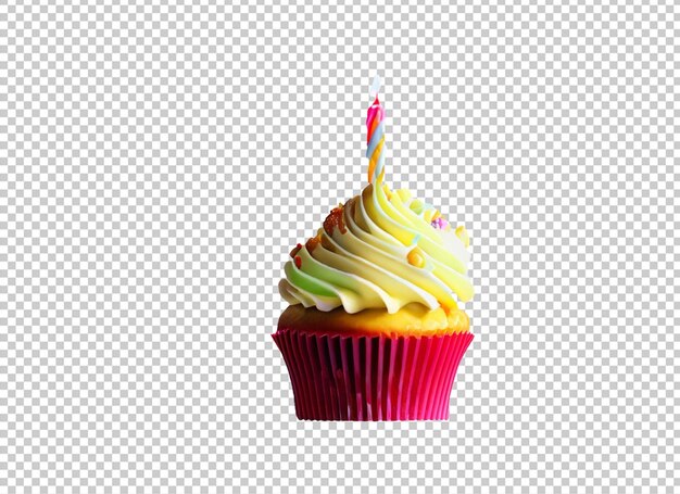 Birthday cupcake