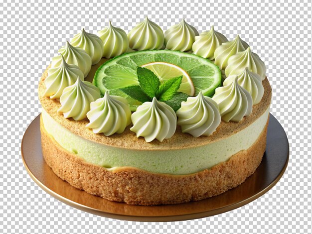 PSD torta di compleanno verde o lime