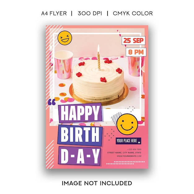 Birthday Party Flyer