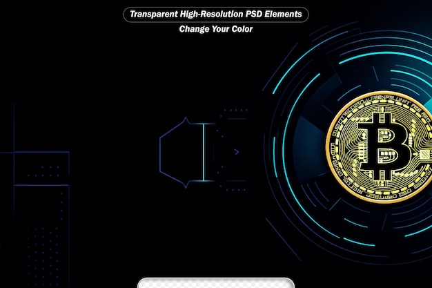 Bitcoin Na Tle Kodu Binarnego