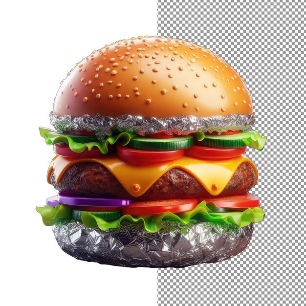 PSD Откусите bliss 3d burger temptation