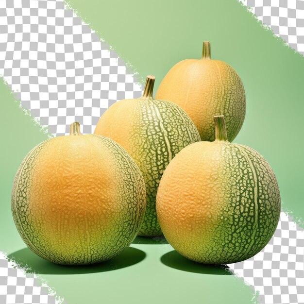 PSD bitter gourds against transparent background