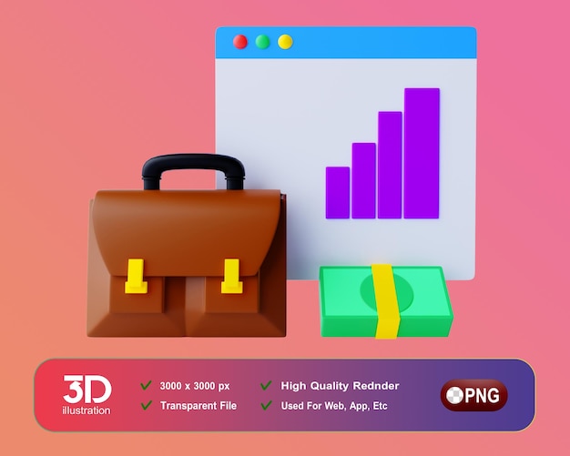 Bizzy 3d Icon Pack Dla Agencji Biznesowej I Marketingowej Icon Economy