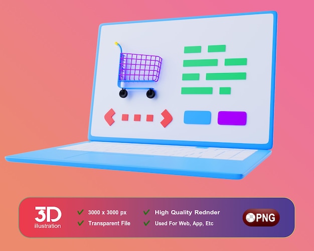 PSD bizzy 3d icon pack voor business en marketingbureau icon ecommerce