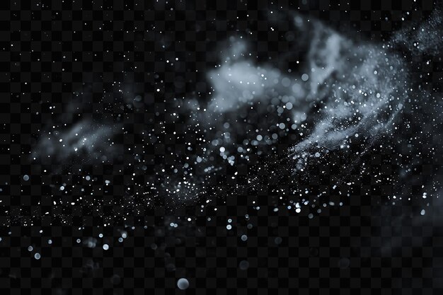 PSD a black background with a lot of bubbles and bubbles