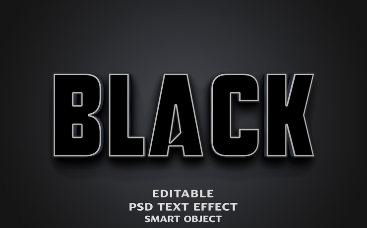 a black background with the words black text on it