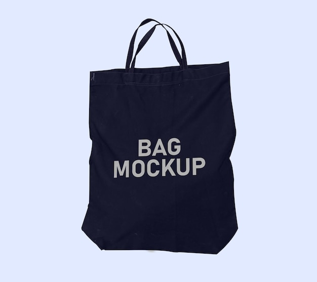 Black Bag Mockup Design