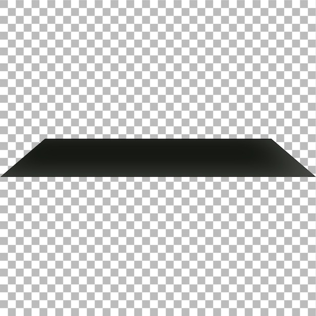 Black base isolated on plain background fit for your element project