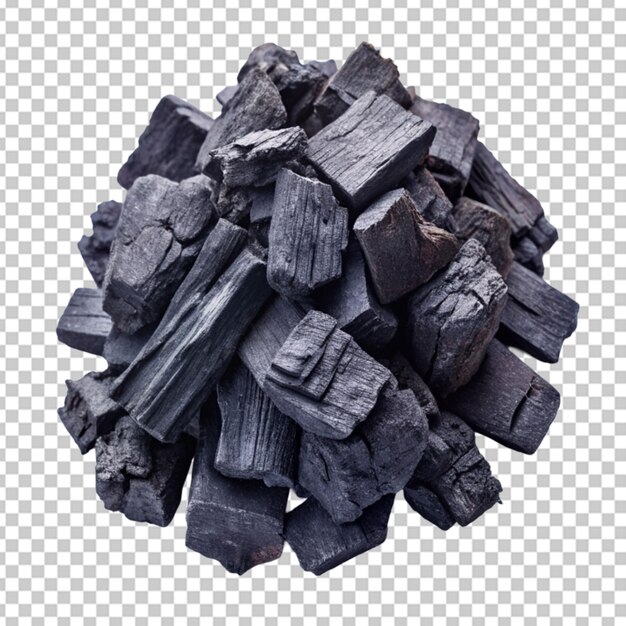 PSD black brittle substance produced by burning