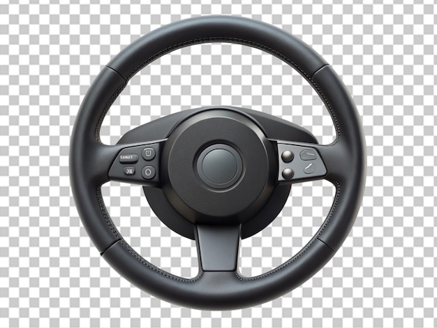 black car steering