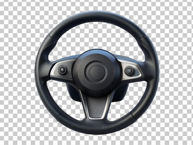 black car steering