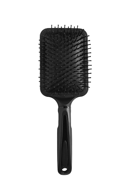 PSD a black comb on a white background