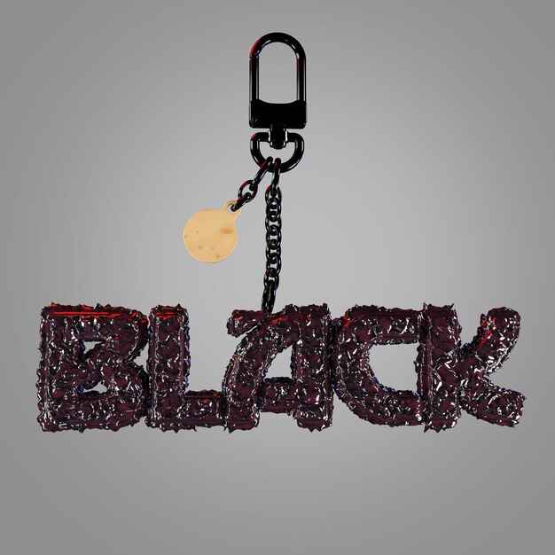 Black Friday 3d Rendering