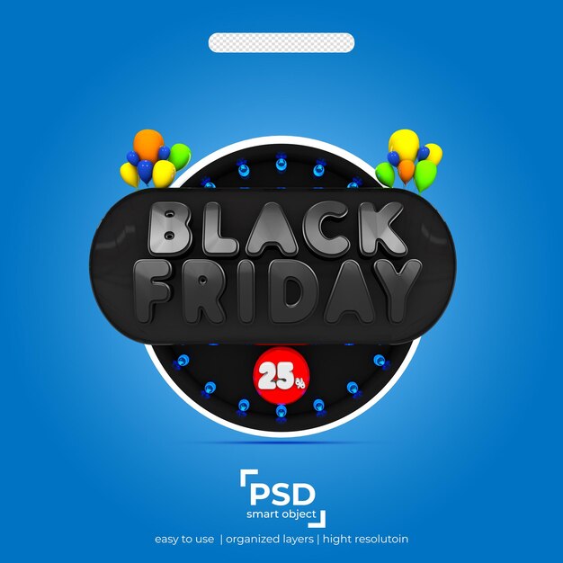 Black friday discount 25