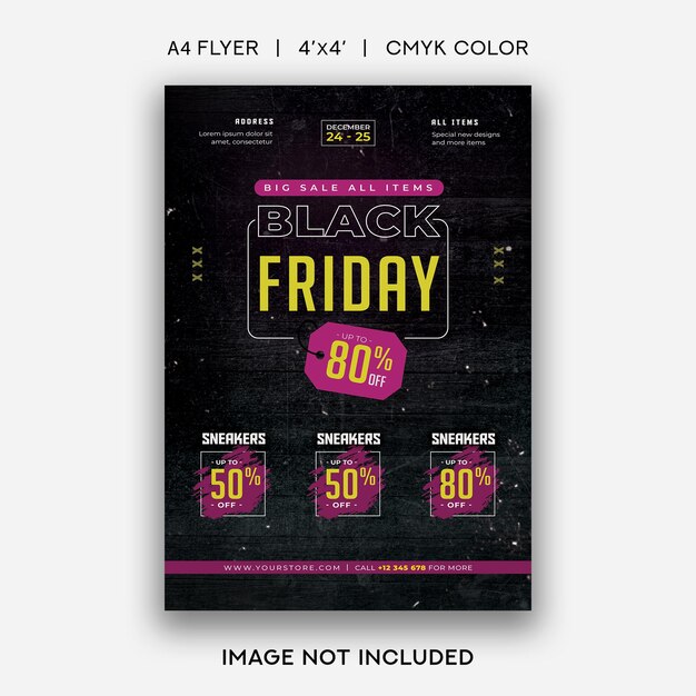 Black Friday Flyer Template