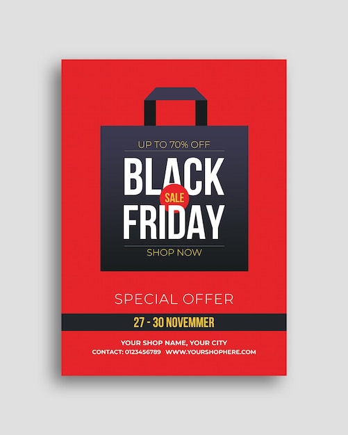 Black friday-flyer