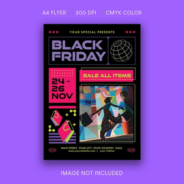 Black friday flyer