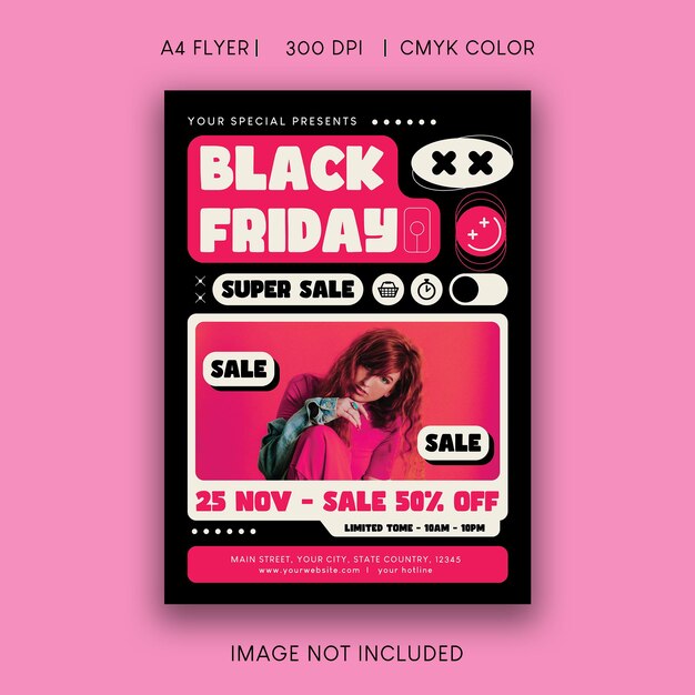 Black friday flyer