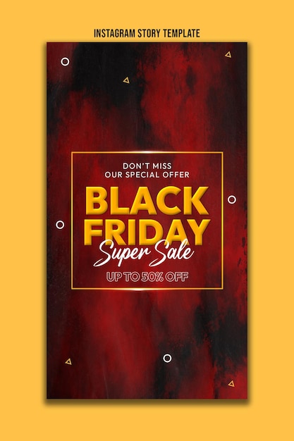 Black friday grote verkoopaanbieding achtergrond platte ontwerpsjabloon