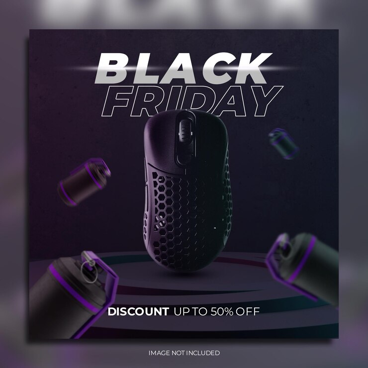 PSD black friday product advertising sale podium template