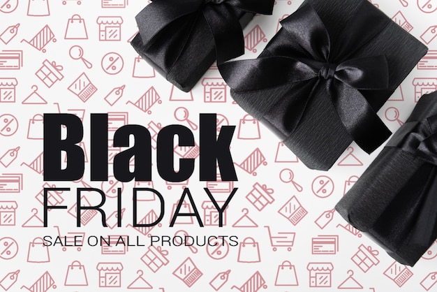 PSD black friday publicity campaign design