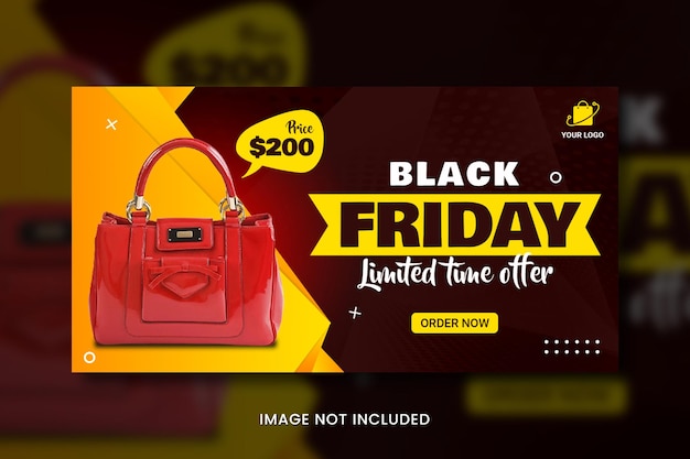 PSD black friday sale banner