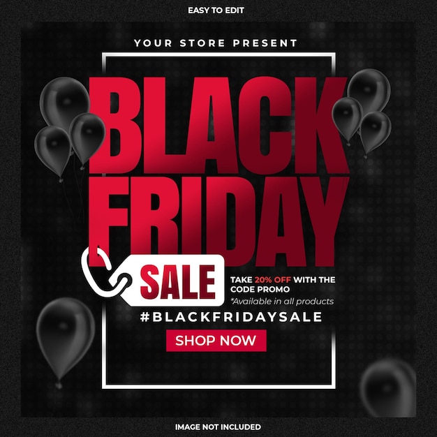 Black friday sale banner